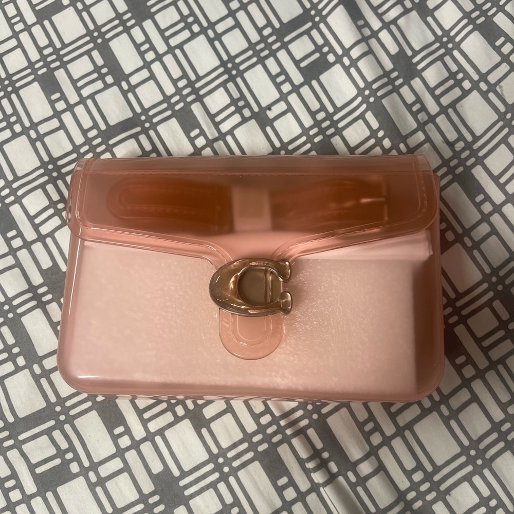 New sold out jelly pink coach bag. New with tags